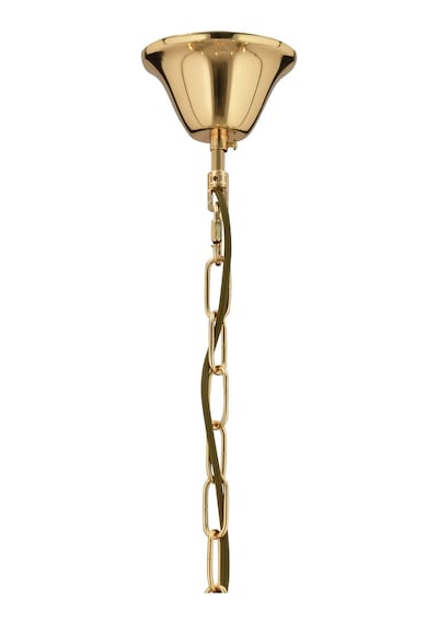 Lampaluce Klasik Metal Altın Renk Avize 15'li 70cm Altın