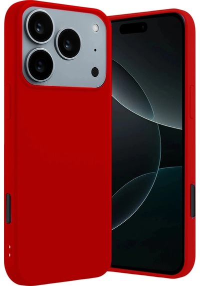 Apple, Uyumlu iPhone 17 Pro Max First Silikon Kırmızı