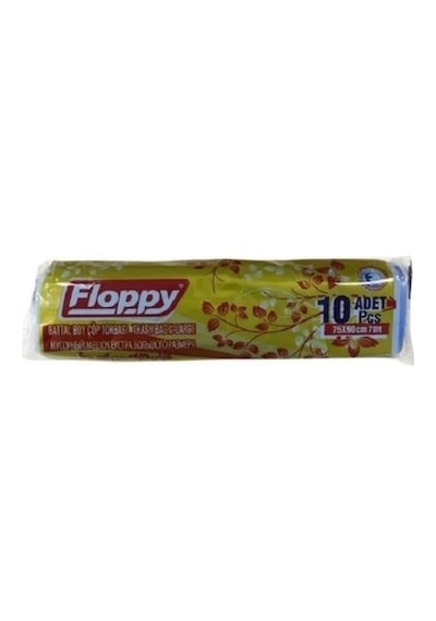 Floppy Battal Boy Çöp Torbası Mavi 75 x 90 CM