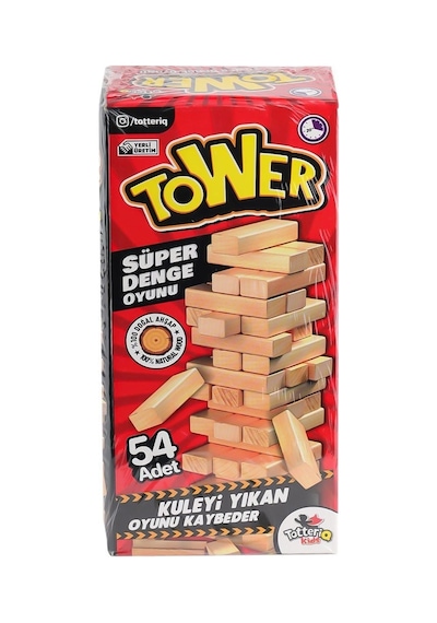 7314 Tower Denge Oyunu 54 Parça - Diğer