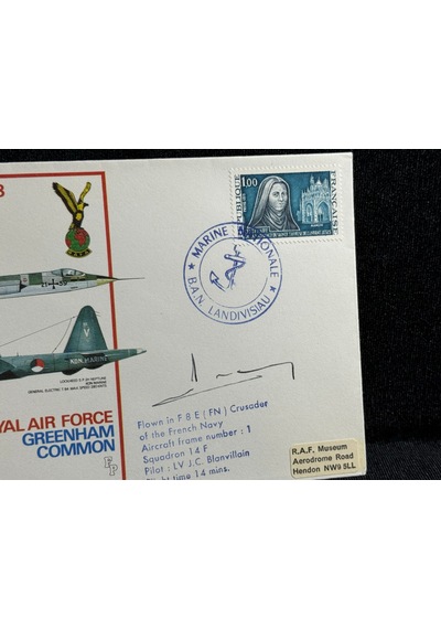 1973 İngiltere Kraliyet Hava Kuvvetleri Rafair Tattoo 73 Royal Air Force Fdc Islak İmzalı Limited