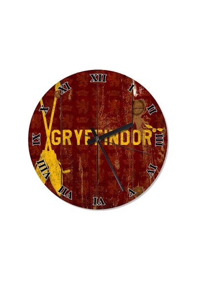 Gryffindor Harry Potter Tasarım Duvar Saati (408136166) Çok Renkli