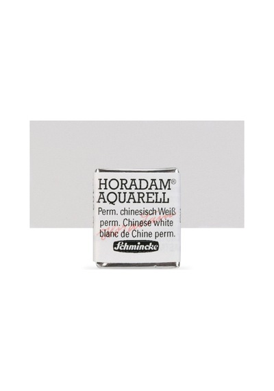 Schmincke : Horadam Aquarell Artist Sulu Boya : Yarım Tablet : Seri 1 102 Permanent Chinese White
