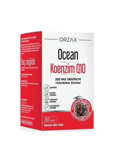 Ocean Q10 200 Mg 30 Kapsül Sku: Smg8690010164476