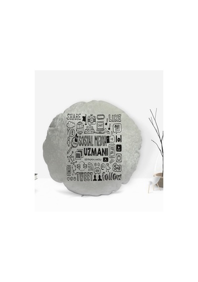 Kişiye Özel Isimli Sosyal Medya Uzmanı Tasarımlı Dekoratif Kırlen (506502603)