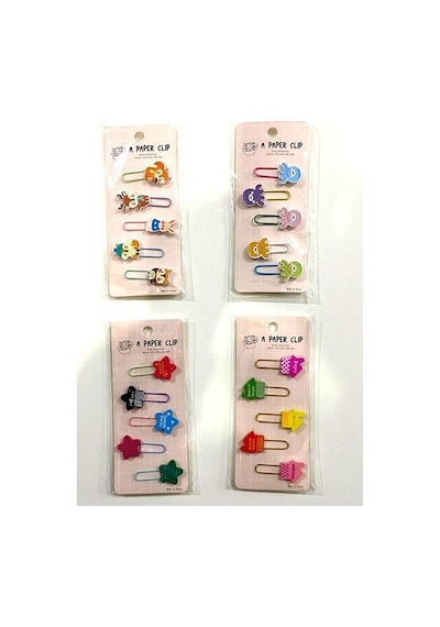 Munis Clips Figürlü Ataç 5li - 1 Paket