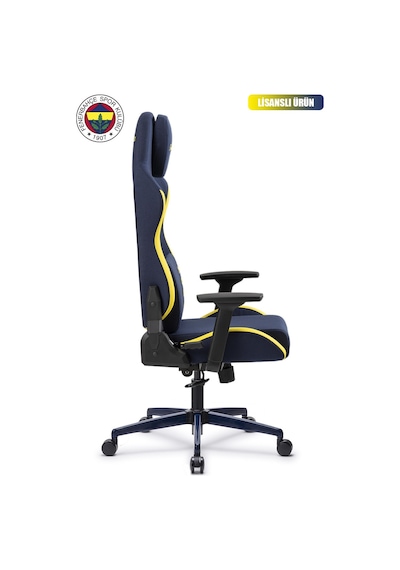 Fanchair X Fenerbahçe Lacivert Sarı Kumaş Lisanslı Oyuncu Koltuğu-78