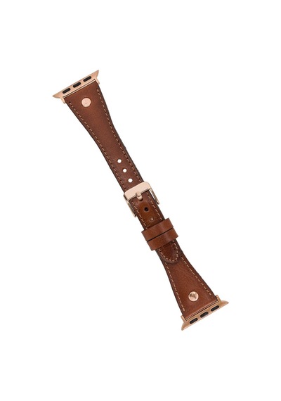 Apple Uyumlu  Watch Deri Kordon 38-40-41mm Slim Rt Rst2ef