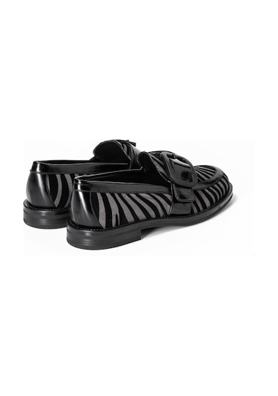 Zebra Oxford Klasik Kadın 90e5 Frau Velvettecfloc Çok Renkli