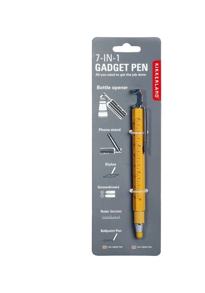 Kikkerland 7ın1 Multi Tool Tükenmez Kalem Çok Renkli