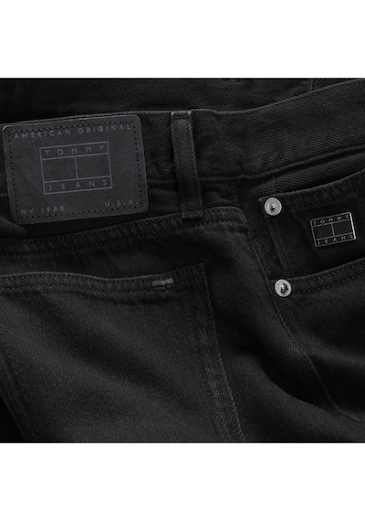 Tommy Hilfiger Kadın Orta Bel Düz Kesim Siyah Jean Eı4087-12755 Siyah