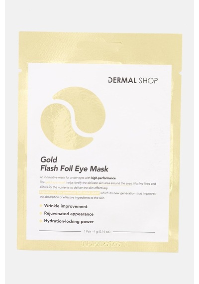 Dermal Gold Flash Foil Eye Mask 4 G