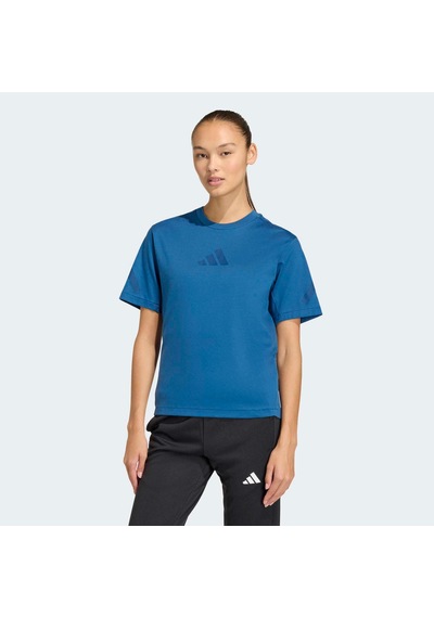 Adidas Z.n.e. Kadın Mavi Tişört Kr0203
