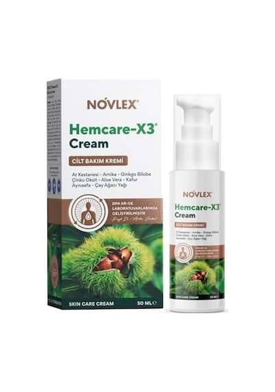 Novlex Hemcare -x3 - Cilt Bakım Kremi 50ml