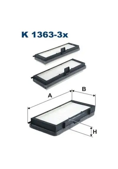 Fıltron K13633x Polen Filtresi 1475478080 1475479080 6441el