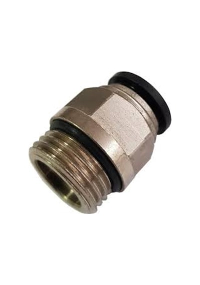 Pnömatik Düz Rekor 1/4-8Mm