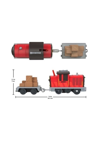 Thomas Friends Motorlu Büyük Tekli Trenler Salty-saelly Hnc21-hfx92/hfx96