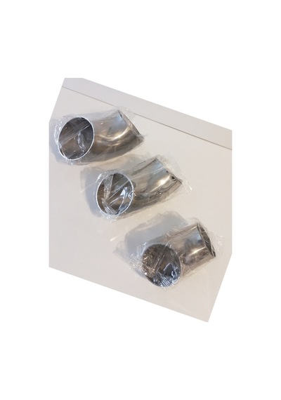 Paslanmaz Krom Dirsek Boru 51 Mm. 1 Adet