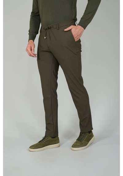 Bisse Haki Jagger Lastikli Rahat Erkek Pantolon Pns24k24005 D49 Haki