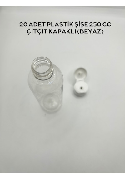 20 Adet Plastik Şişe 100 Cc / 250 Cc / 350 Cc Çıtçıt Kapaklı Beyaz / Siyah 20 Adet Plastik Şişe 250 Cc Çıtçıt Kapaklı Beyaz 20 Adet Plastik Şişe 100 Cc / 250 Cc / 350 Cc Çıtçıt Kapaklı Beyaz / Siyah 20 Adet Plastik Şişe 250 Cc Çıtçıt Kapaklı Beyaz