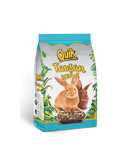 Quik Tavşan Yemi 750 Gr
