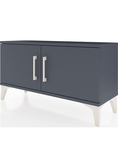 Arges Şifonyer Tek Raflı 2 Kapaklı 88x30x48 Antrasit-antrasit Antrasit Arges Şifonyer Tek Raflı 2 Kapaklı 88x30x48 Antrasit-antrasit Antrasit