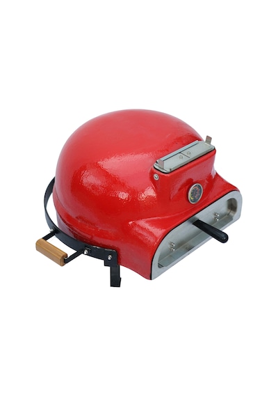 Kamado Pizza Fırını Kırmızı Kırmzı