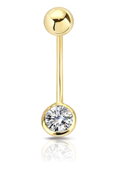 Lilarote 0.15 Ct Pırlanta Göbek Piercing 39913733