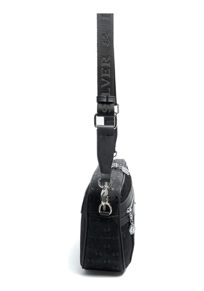 Silver Polo Sp1280 Kadın Çapraz Çanta Fashion Siyah-siyah SİYAH-SİYAH