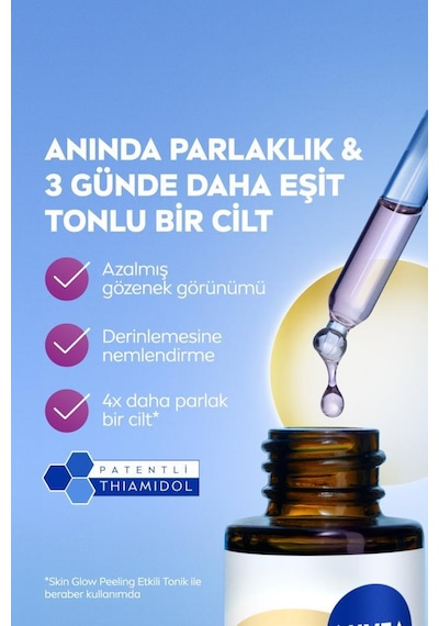 Luminous630 Skin Glow Anında Aydınlatıcı Serum 30ml, Eşit Cilt Tonu, Thiamidol, Niasinamid, Aloevera