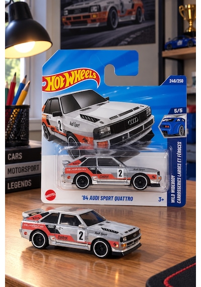Hot Wheels '84 Audi Sport Quattro Th Oyuncak Araba Çok Renkli