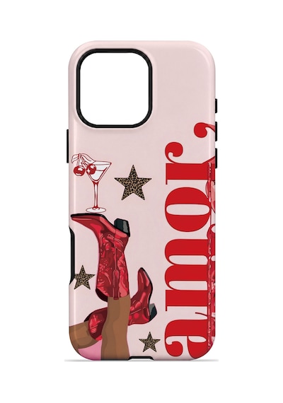 Velvoria Valestra Amour Leopar Apple Apple iPhone Uyumlu 16 Pro Max Magsafe Koruma Kılıfı Valestra Magline - Amour Leopar