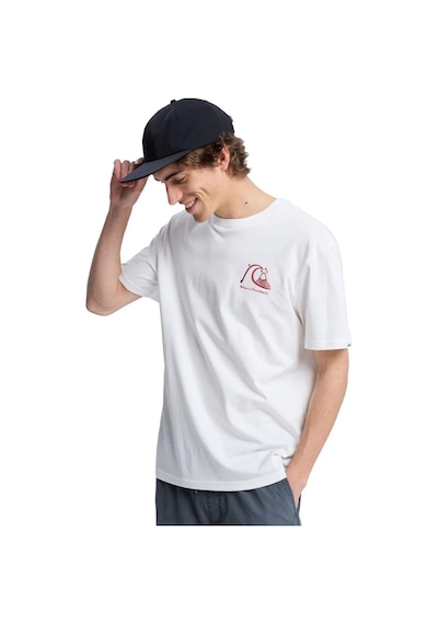 Quiksilver Evo Original Erkek Tişört BEYAZ