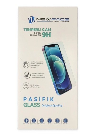 Huawei Honor 600 Uyumlu Pasifik Cam Ekran Koruyucu - Şeffaf