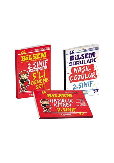 2. Sınıf Bilsem Hazırlık Seti Zeki Çocuk Yayınları