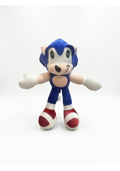 Sonik Boom 40 Cm Büyük Boy Kirpi Sonic Figür Peluş Oyuncak Mavi