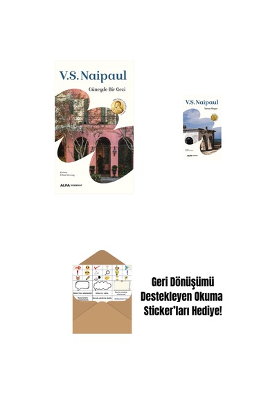 Güneyde Bir Gezi + Yarım Hayat + Okuma Sticker'ları