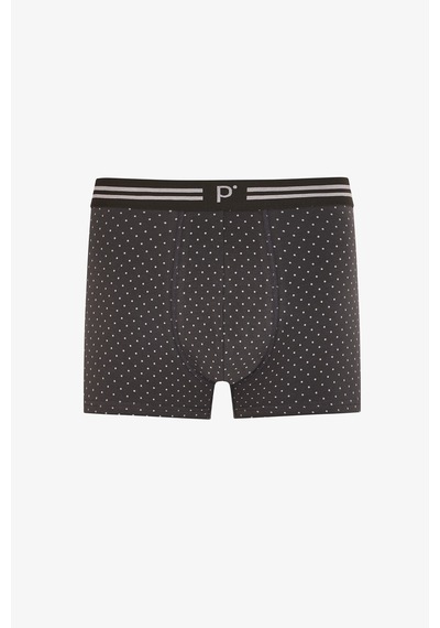 Penti Erkek Darkmark Puantiye Desenli 3lü Boxer Çok Renkli