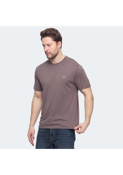 Slazenger  KRATER Erkek Kahve Tişört