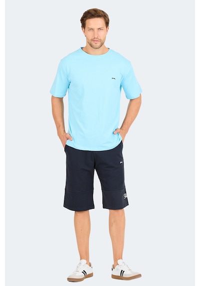 Slazenger Karnen In Oversize Erkek Baskılı Nane Tişört Nane