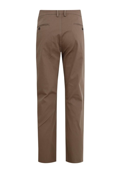 Uki Toprak Comfort Fit Chino Pantolon TOPRAK
