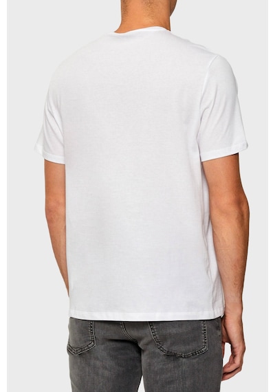 Calvin Klein Erkek T Shirt Lv04rd820g Yaa Beyaz Beyaz