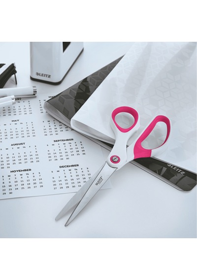 Leitz Wow 205Mm Blisterli Makas Metalik Pembe 53192023
