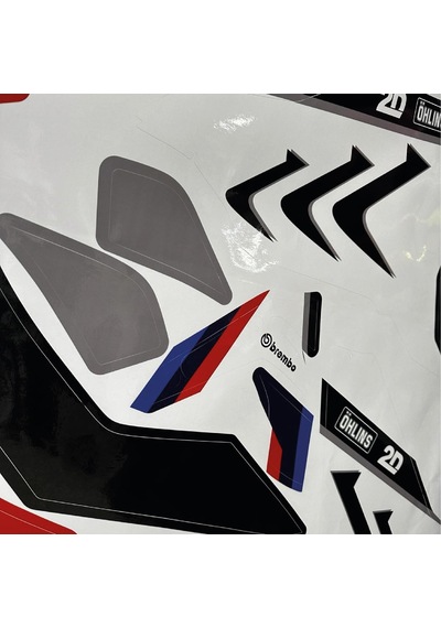 Cfmoto 250sr Bmw Hp4 Model Parcalı Motosıklet Kaplama Stıcker Etıket Modelı Renk 1