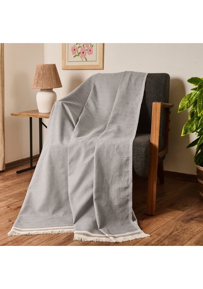 Soft Anthracite Çift Kişilik Nevresim Takımı - Antrasit Renkli 33900627