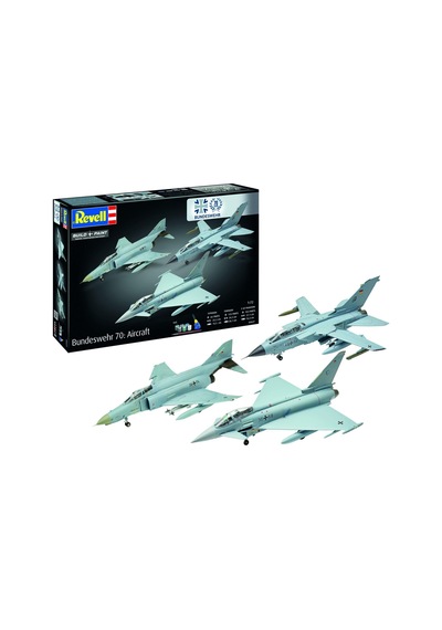 Revell Gift Set 1:72 70 Years Bundeswehr Aircraft 5627