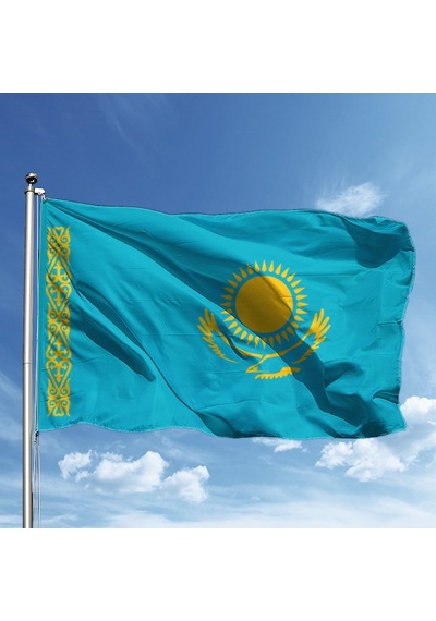 Kazakistan Bayrağı 150*225