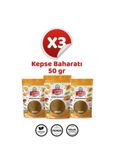 Kepse Baharatı Kabse 3 X 50 Gr 3'lü Paket