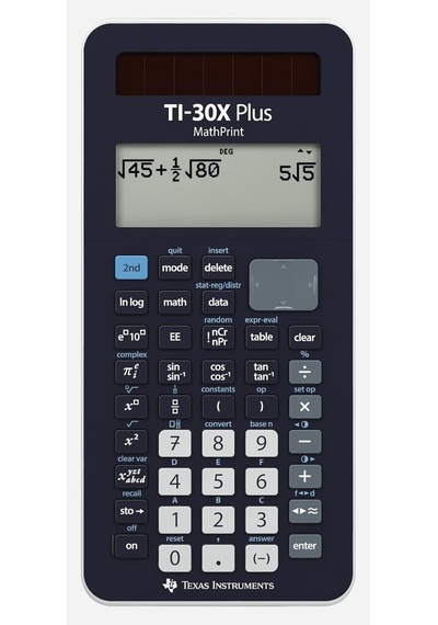 Tı-30x Plus Mathprint Bilimsel Okul Hesap Makinesi 4 Satırlı Çok Renkli