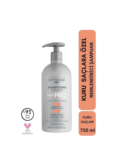 Hair Pro Kuru Saçlara Özel Nemlendirici Şampuan 750ml